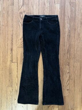 lei black corduroy pants
